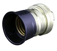 Douille E27 Acier Laitonné collerette bakélite - Zenitech