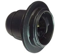 Electraline Douille E27 70130 – Filetée avec bague pas 10x1 – Noir