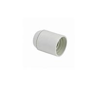 Douille e27 chemise lisse raccord fileté de 10mm blanc - 712650