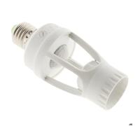 Zenitech – Douille E27 – détecteur intégré – Blanc