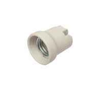 Douille E27 - ELECTRALINE - Réf. 71147 - Porcelaine céramique - Blanc - Intérieur