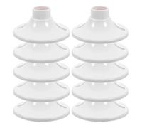 Douille E27 en Bakélite Blanche, Lot de 10, pour Luminaire