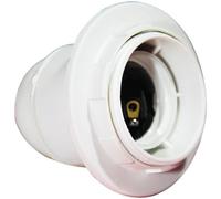 Douille E27 filetée bague pas 10x1 blanc