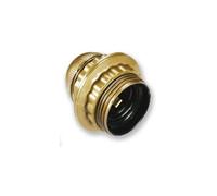 Douille E27 filetée bague pas 10x1 or sc