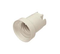 Douille E27 plastique avec trou M4