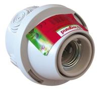 Douille E27 sur patère droite