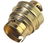 Douille - ELECTRALINE - B22 - Ø 10 - En acier laitonnée