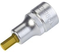 Douille-embout 6 pans intérieurs 1/4\ Longueur: 52 mm Hazet 986A-1/4 Propulseur: 1/2\ (12.5 mm) 1 pc(s)