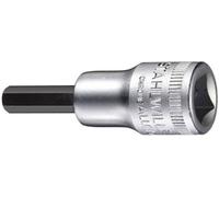 Stahlwille Douille-embout 02050010 – 6 pans intérieurs 10 mm, longueur 52 mm, 3/8" (10 mm)