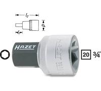 Douille-embout 6 pans intérieurs 17 mm Longueur: 54.5 mm Hazet 1010-17 Propulseur: 3/4\ (20 mm) 1 pc(s)