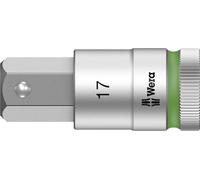 Douille-embout 6 pans intérieurs 17 mm Longueur: 60 mm Wera 05003828001 Propulseur: 1/2\ (12.5 mm) 1 pc(s)