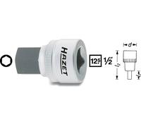 HAZET Douille mâle 985-19 ∙ Carré creux 12,5 mm (1/2 pouce) ∙ Profil à 6 pans intérieurs ∙ 19 HAZET Quantité:1