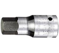 Douille-embout 6 pans intérieurs 6 mm Longueur: 28 mm Stahlwille 01120006 Propulseur: 1/4\ (6.3 mm) 1 pc(s)