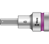 Wera Embouts à douille HF Zyklop 8740 C HF emmanchement 1/2" avec fonction de retenue 8.0 x 60 mm Rose
