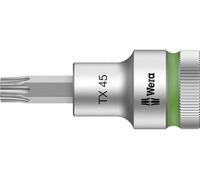 Douille-embout 6 pans intérieurs (TX) T 45 Longueur: 60 mm Wera 05003835001 Propulseur: 1/2 (12.5 mm) 1 pc(s)