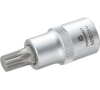 Douille-embout denture multiple (XZN) 10 mm Longueur: 55 mm TOOLCRAFT 816088 Propulseur: 1/2\ (12.5 mm) 1 pc(s)