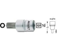 Douille-embout empreinte à crénaux Ribe CV 14 mm Longueur: 63 mm Hazet 991-14 Propulseur: 1/2 (12.5 mm) 1 pc(s)