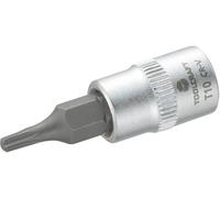 Douille-embout TORX® intérieur T 10 Longueur: 37 mm TOOLCRAFT 816080 Propulseur: 1/4\ (6.3 mm)