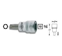 Douille-embout TORX® intérieur T 30 Longueur: 43.5 mm Hazet 8802-T30