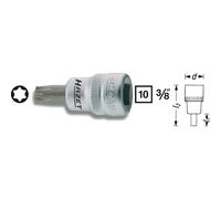 Douille-embout TORX® intérieur T 40 Longueur: 43.5 mm Hazet 8802-T40