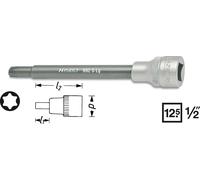 HAZET Douille mâle TORX® 992SLG-T45 ∙ Carré creux 12,5 mm (1/2 pouce) ∙ Profil TORX® intérieur ∙ 138 mm HAZET Quantité:1