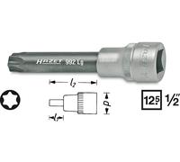 HAZET Douille mâle TORX® 992LG-T50 ∙ Carré creux 12,5 mm (1/2 pouce) ∙ Profil TORX® intérieur ∙ 100 mm HAZET Quantité:1