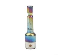 Douille en acier au chrome vanadium de 8 mm avec finition arc-en-ciel et verrouillage à bille en acier pour des applications à couple élevé dans les travaux de réparation mécanique et d'ingénierie