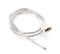 Douille G9 à double isolation pour LED et halogène 230 V - 250 V - Câble en céramique beige transparent (500 cm)