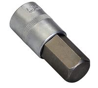 Douille hexagonale 24 mm ouille pour vis à six pans intérieurs / insert de ouille insert de tournevis entraînement carré intérieur 1/2" acier Cr-V