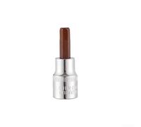 Douille hexagonale 3/8" et pour embout Torx pour H3-H10 et T10-T55, acier au chrome vanadium, longueur 47 mm, pièce unique (H6)