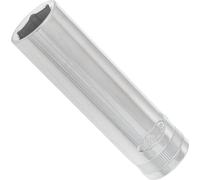 Douille hexagonale ∙ longue ∙ V2586N ∙ 1/2 pouce (12,5 mm) carré creux ∙ profil hexagonal extérieur ∙ SW 15 mm