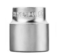 Douille hexagonale - TOPEX - 1/2"" - 30 mm - Acier au chrome-vanadium - Outil de bricolage