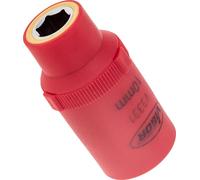 Douille hexagonale VDE ∙ V3331 ∙ 1/2 pouce (12,5 mm) carré creux ∙ Profil hexagonal extérieur ∙ SW 10 mm