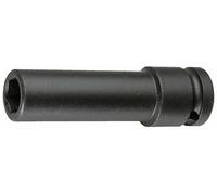 Douille impact 3/4'' longue 6 pans métriques diamètre 30 mm longueur 90 mm FACOM NK.30LA