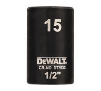 Douille impact diamètre 15 mm 1/2' - DT7533-QZ - DEWALT