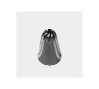 Douille Inox cannelée à rose de BUYER 8 dents D0.8 cm