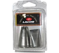 Douille inox - LACOR - Lot de 6 variées - Diamètres : 3, 6, 8, 13 mm - Formes : étoile, plat, hélice