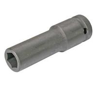 Douille longue 13 mm impact - 1/2'' - 6 pans