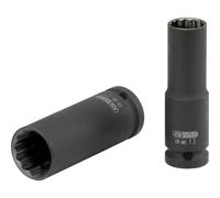 Douille longue à chocs 12 pans 1/2' 13 mm KS TOOLS - 515.0945-E