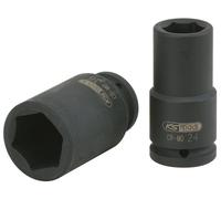 Douille longue à chocs 6 pans 3/4, 21 mm sur carte - KSTOOLS - 515.1421-E"