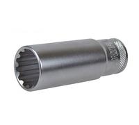 Douille Longue Multi - Empreintes, Carre 1/2, 17Mm