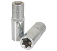 KS Tools 922.1381 - Douille longue TORX® 1/2" - E14 - Gamme ULTIMATE® - En Chrome Vanadium - Finition chromée satinée
