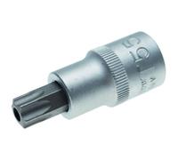 DOUILLE MALE EMBOUT TORX CARRE 1/2 - Torx 25 Percé 55 mm