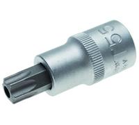 DOUILLE MALE EMBOUT TORX CARRE 1/2 - torx 45 perce 55 mm -