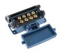 Douille multi-accouplement en laiton 8x8 mm Connexions Push-in Protection contre le déverrouillage