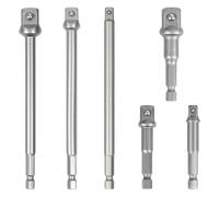 Douille multi-usage - Kit d'adaptateurs pour forets en métal - portables - Accessoires de forage pour outils pneumatiques - Idéal pour la maison, le garage, l'atelier, les projets - Métal