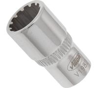 Douille multiprofil ∙ V1982 ∙ 1/4 pouce (6,3 mm) carré creux ∙ Multiprofil ∙ SW 9 mm