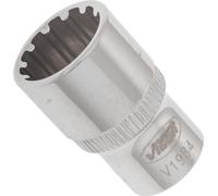 Douille multiprofil ∙ V1984 ∙ 1/4 pouce (6,3 mm) carré creux ∙ Multiprofil ∙ SW 11 mm