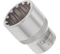 Douille multiprofil ∙ V1987 ∙ 1/4 pouce (6,3 mm) carré creux ∙ Multiprofil ∙ SW 14 mm
