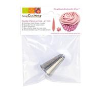 Douille pâtisserie inox - Fleur Scrapcooking